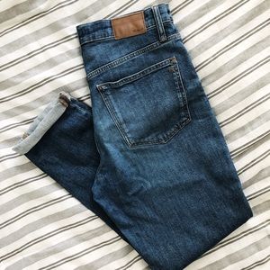 Madewell The High-Rise Slim Boyjean